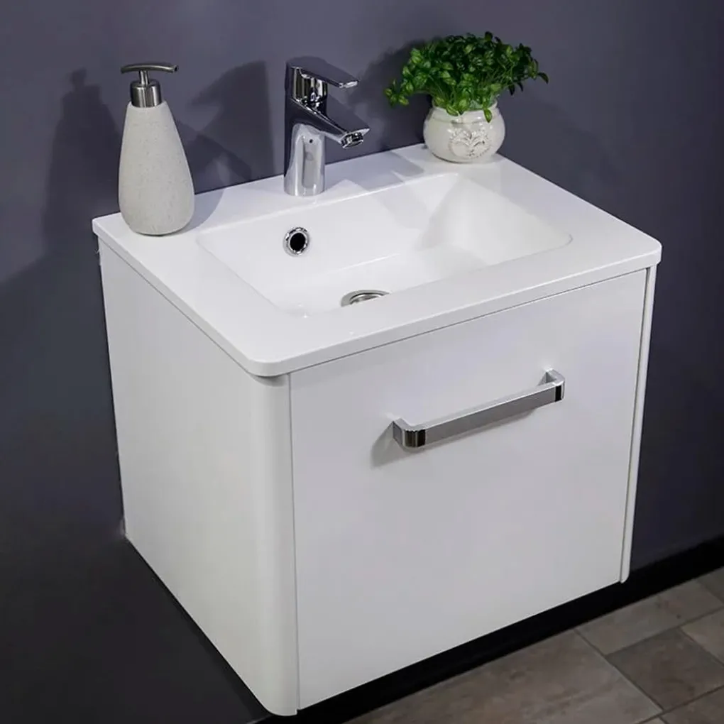 Шафа нижня Fancy Marble Fiji 500 з умивальником Annabell 500- Фото 3